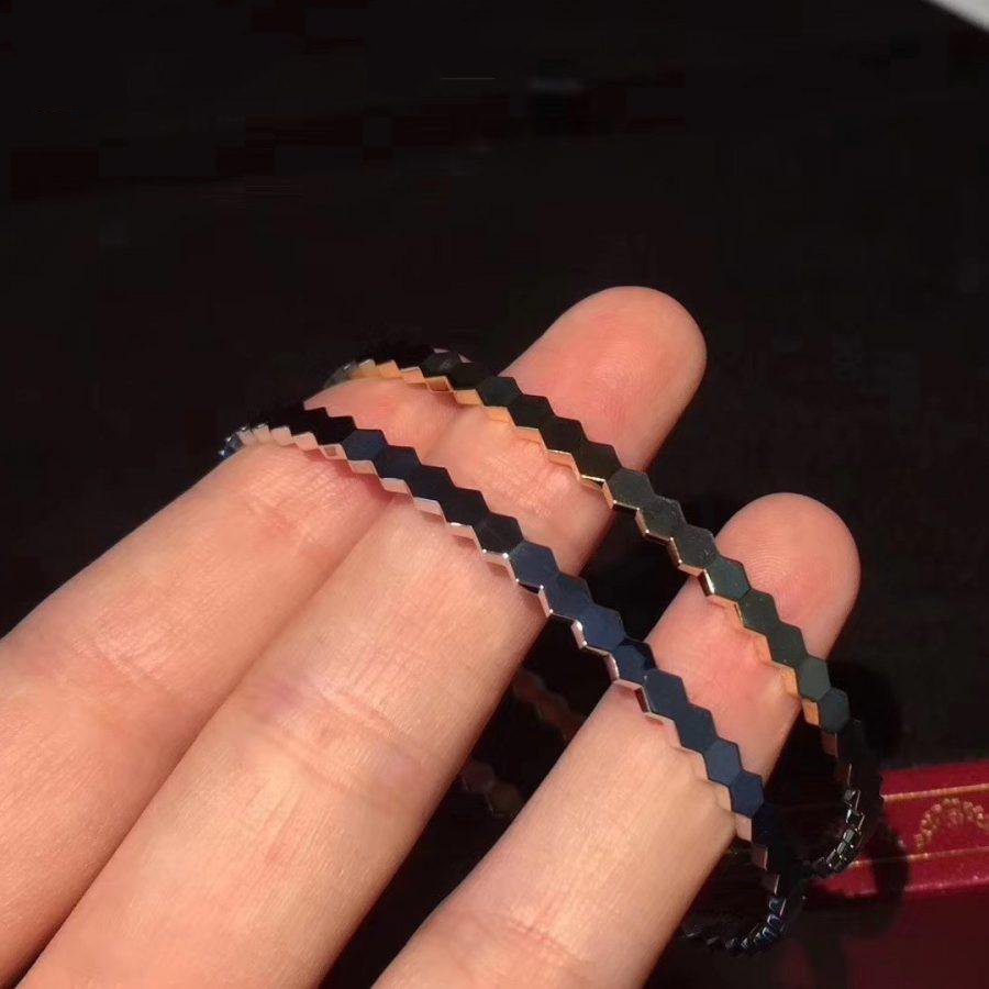 [Glitter Jewelry]BEE LOVE SILVER BRACELET