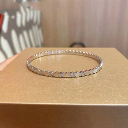 [Glitter Jewelry]BEE LOVE SILVER DIAMOND BRACELET