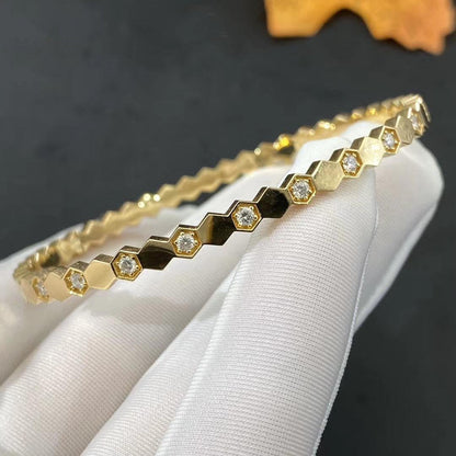 [Glitter Jewelry]BEE LOVE GOLD DIAMOND BRACELET