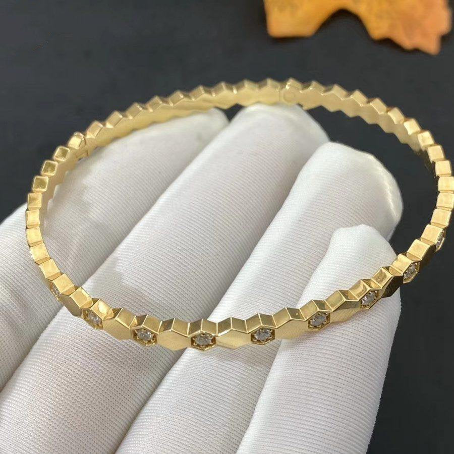 [Glitter Jewelry]BEE LOVE GOLD DIAMOND BRACELET