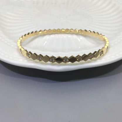 [Glitter Jewelry]BEE LOVE GOLD DIAMOND BRACELET