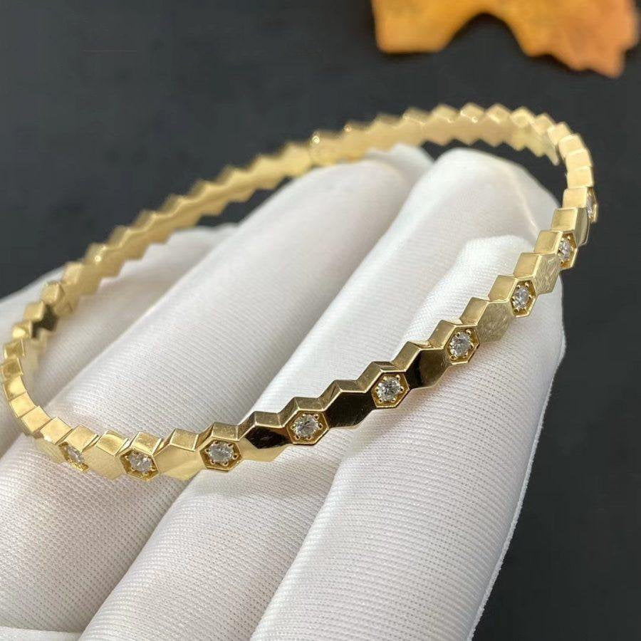 [Glitter Jewelry]BEE LOVE GOLD DIAMOND BRACELET