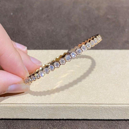 [Glitter Jewelry]BEE LOVE GOLD BRACELET FULL DIAMOND