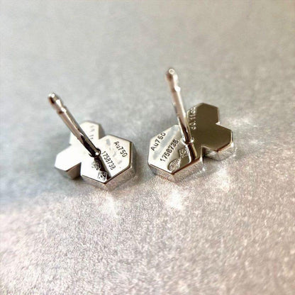 [Glitter Jewelry]BEE LOVE SILVER DIAMOND EARRINGS