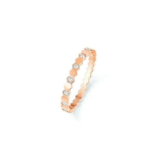 [Glitter Jewelry]BEE LOVE RING PINK GOLD DIAMOND
