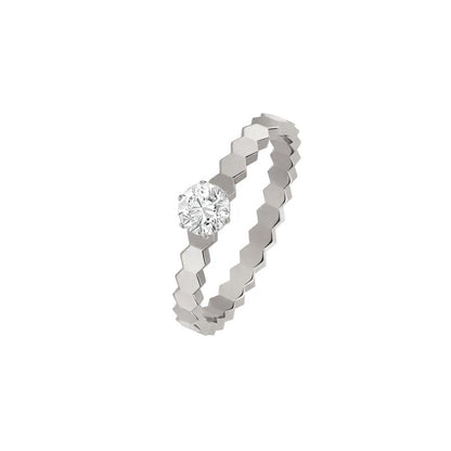 [Glitter Jewelry]BEE LOVE RING SILVER 1 DIAMOND