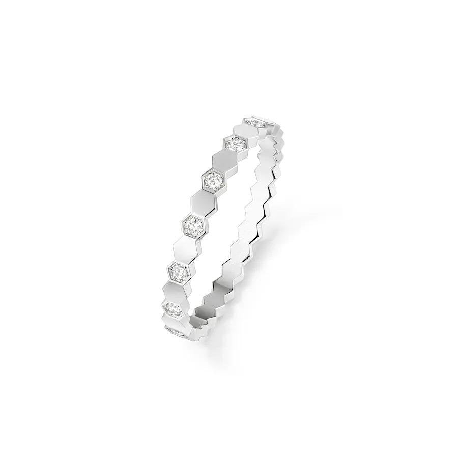 [Glitter Jewelry]BEE LOVE RING SILVER DIAMOND