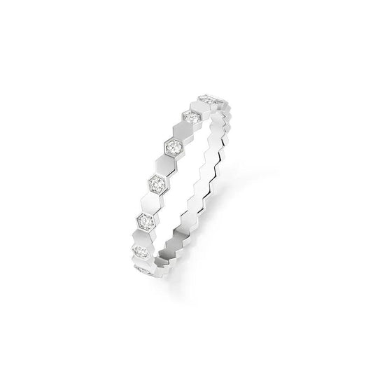 [Glitter Jewelry]BEE LOVE RING SILVER DIAMOND