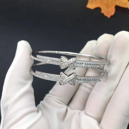 [Glitter Jewelry]JEUX DE BRACELET DIAMONDS SILVER