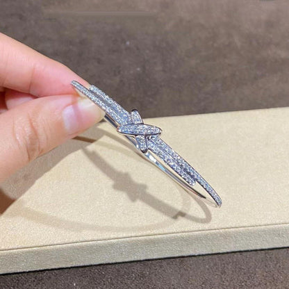 [Glitter Jewelry]JEUX DE BRACELET DIAMONDS SILVER