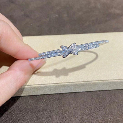 [Glitter Jewelry]JEUX DE BRACELET DIAMONDS SILVER
