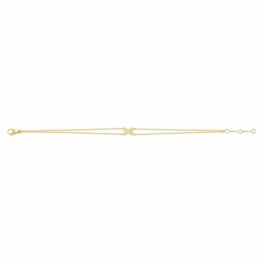 [Glitter Jewelry]JEUX BRACELET GOLD DIAMOND