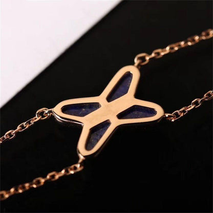 [Glitter Jewelry]Hollow Design Four-Leaf Clover Flower Shape Ring