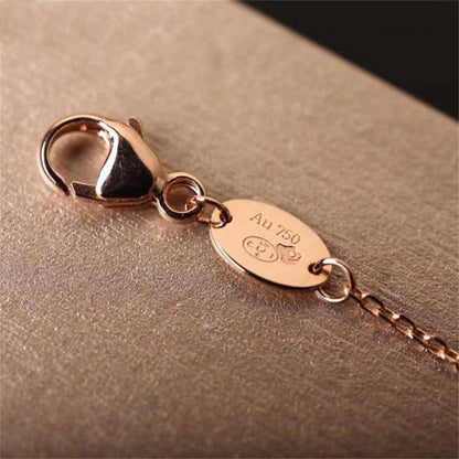 [Glitter Jewelry]Hollow Design Four-Leaf Clover Flower Shape Ring