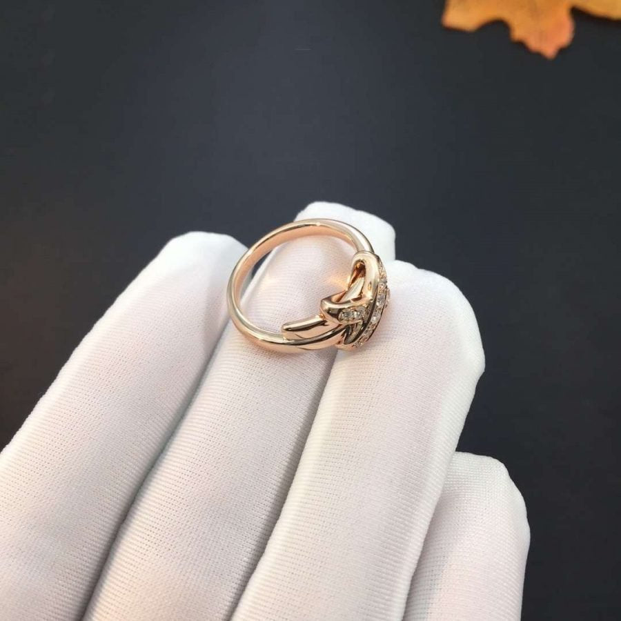 [Glitter Jewelry]JEUX DE PINK GOLD DIAMOND RING