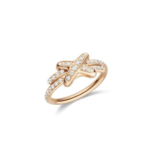 [Glitter Jewelry]JEUX DE RING PINK GOLD DIAMOND