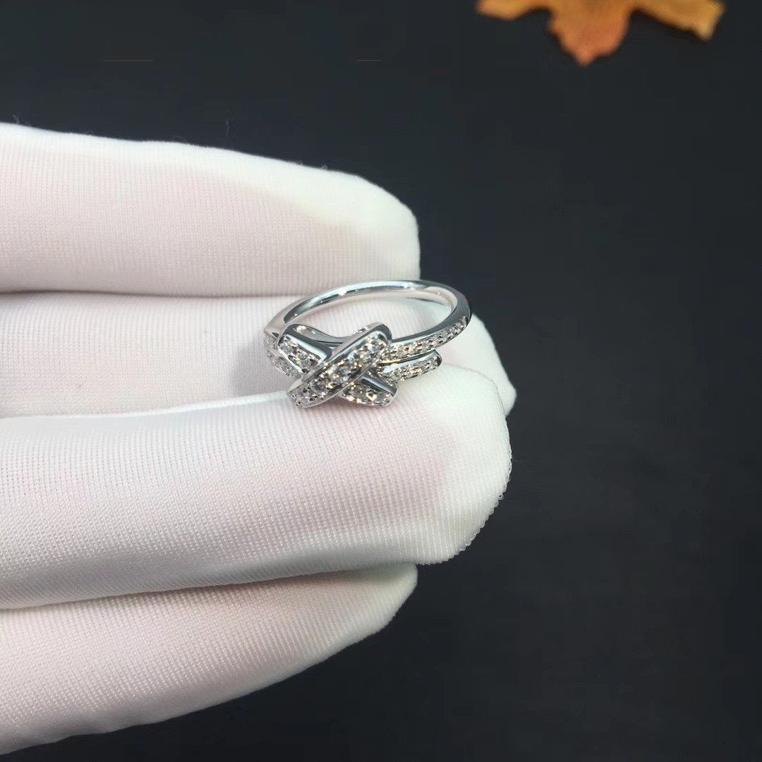 [Glitter Jewelry]JEUX DE SILVER DIAMOND RING