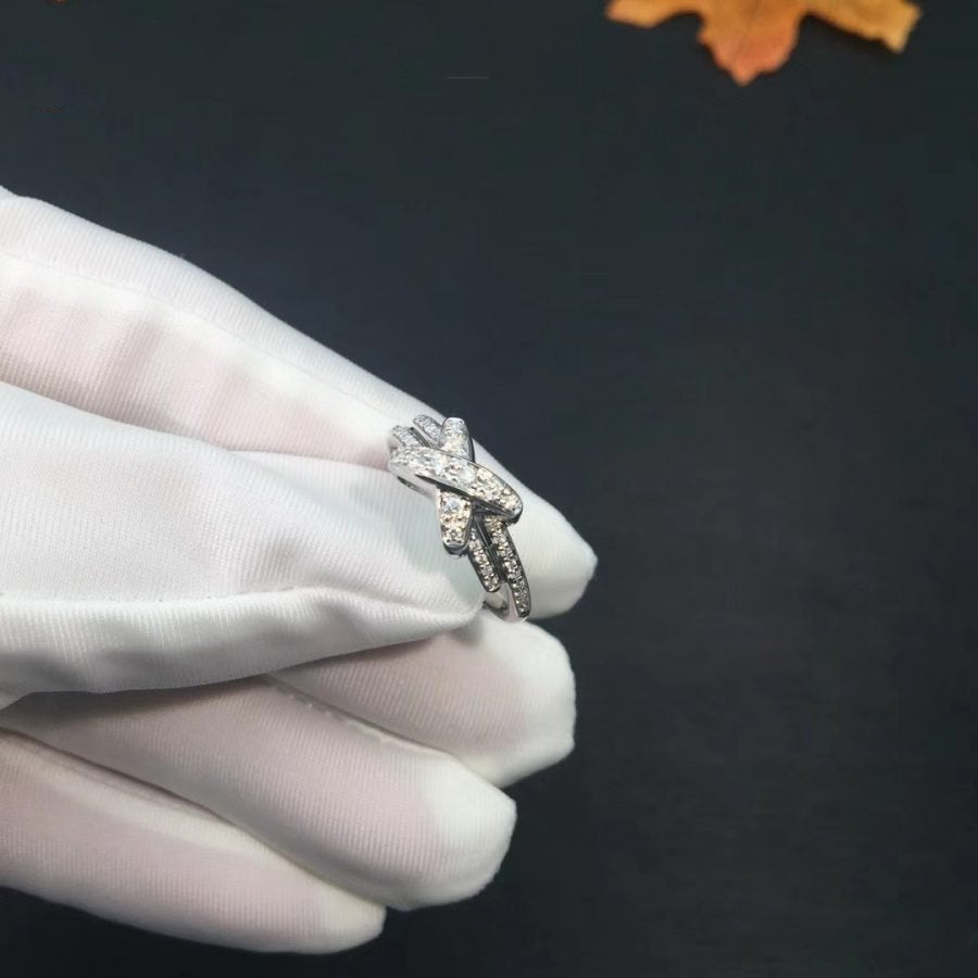 [Glitter Jewelry]JEUX DE SILVER DIAMOND RING