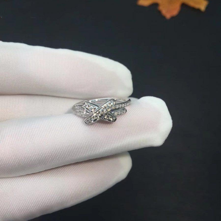 [Glitter Jewelry]JEUX DE SILVER DIAMOND RING