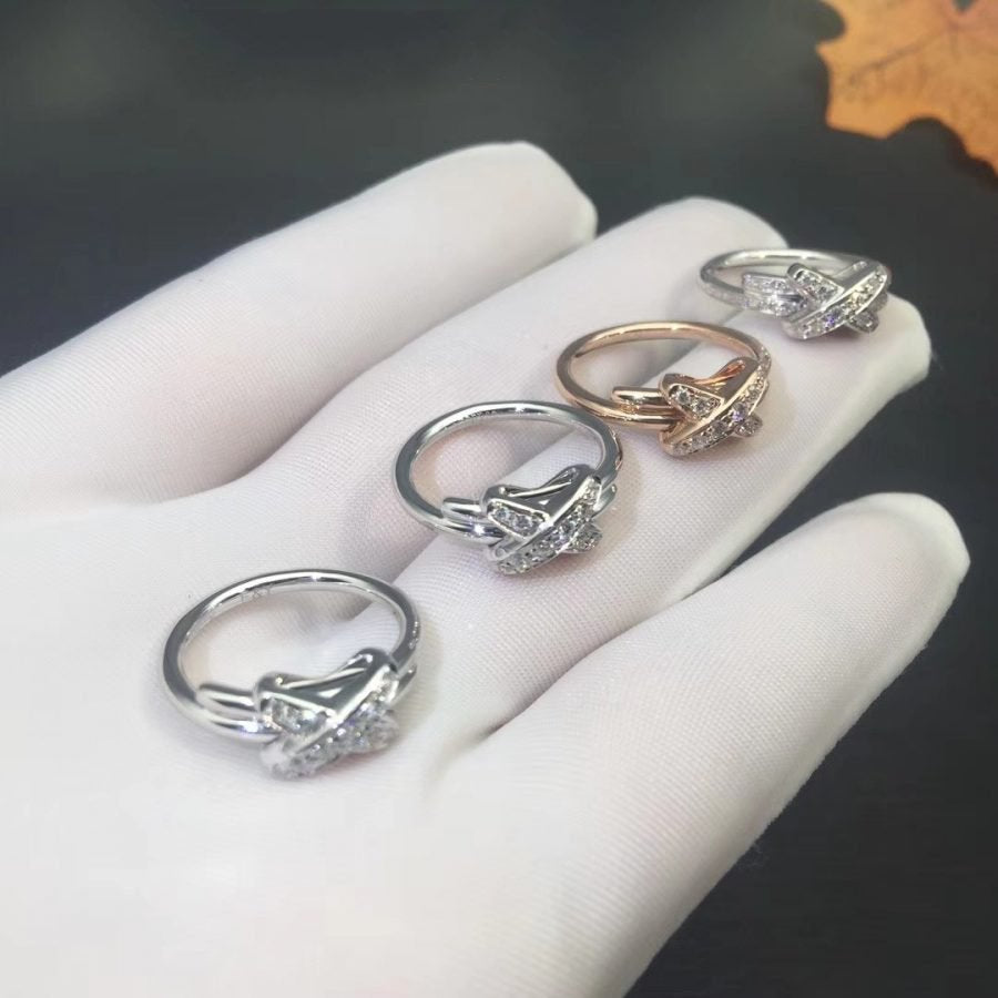 [Glitter Jewelry]JEUX DE SILVER DIAMOND RING