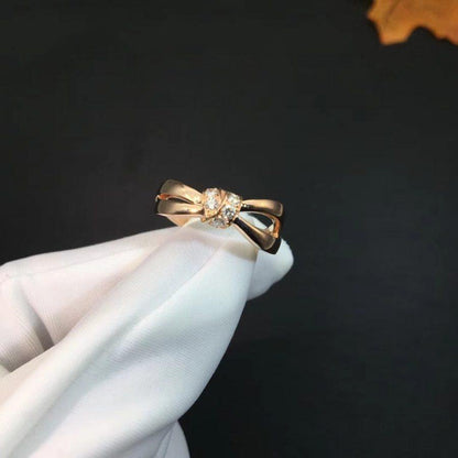 [Glitter Jewelry]LIENS RING PINK GOLD DIAMOND