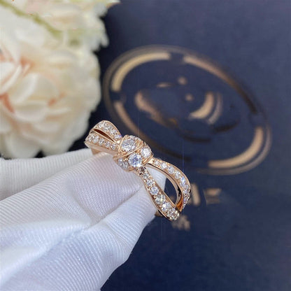 [Glitter Jewelry]LIENS PINK GOLD DIAMOND RING