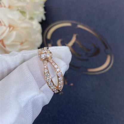 [Glitter Jewelry]LIENS PINK GOLD DIAMOND RING
