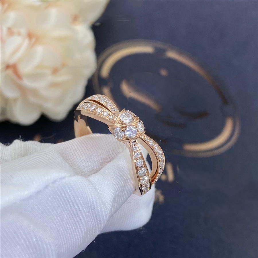 [Glitter Jewelry]LIENS PINK GOLD DIAMOND RING