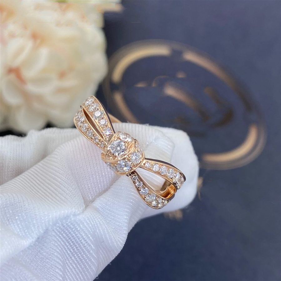 [Glitter Jewelry]LIENS PINK GOLD DIAMOND RING