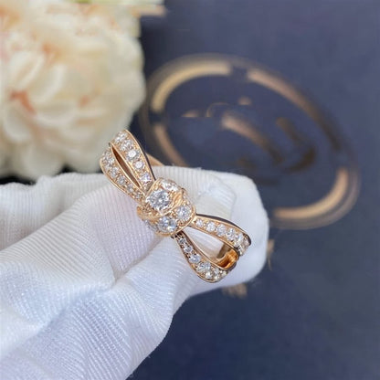 [Glitter Jewelry]LIENS PINK GOLD DIAMOND RING