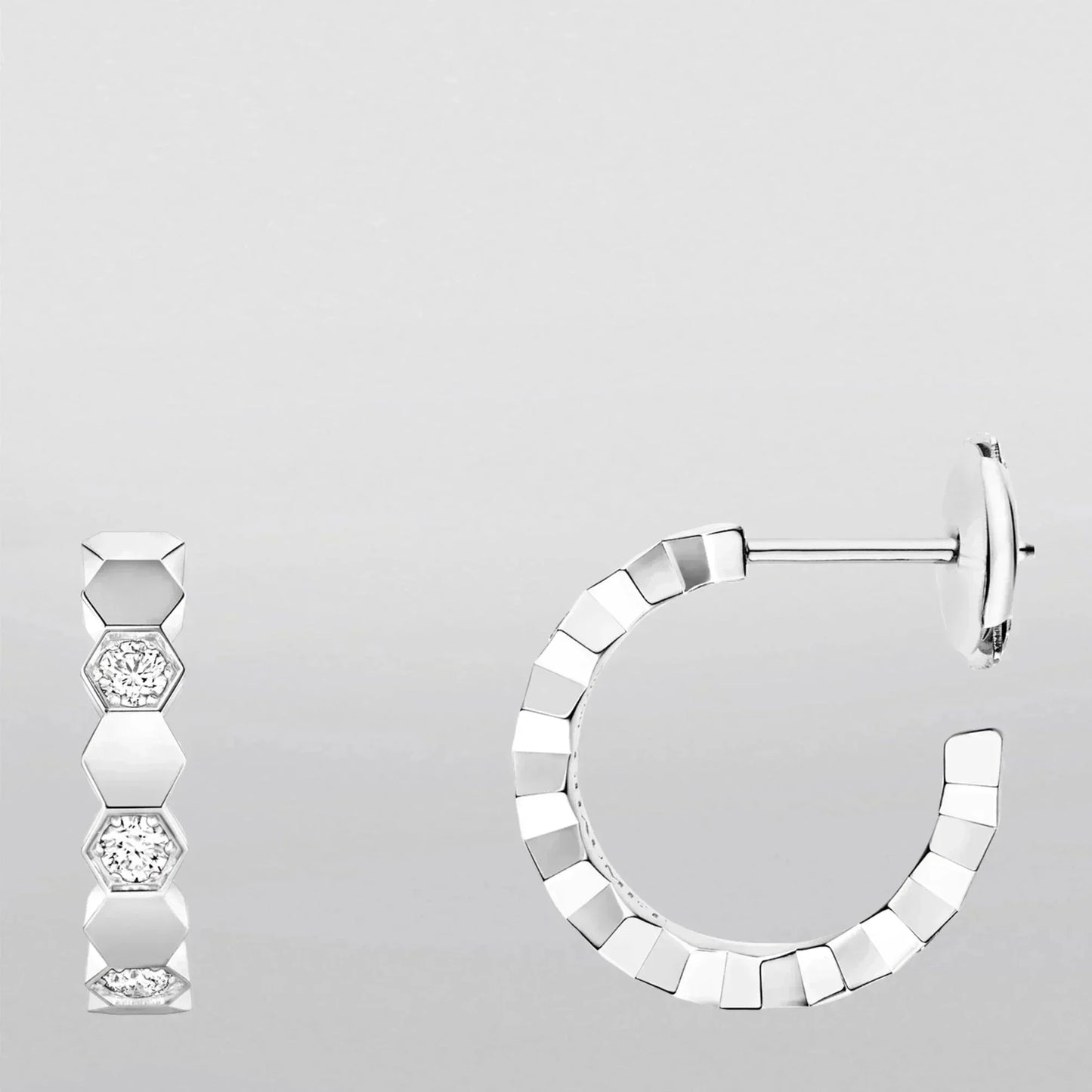 [Glitter Jewelry]Hollow Design Four-Leaf Clover Flower Shape Ring