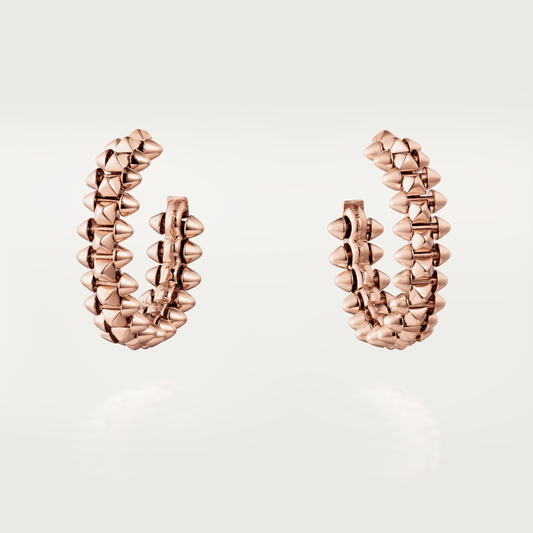 [Glitter Jewelry]CLASH SMALL HOOP EARRINGS