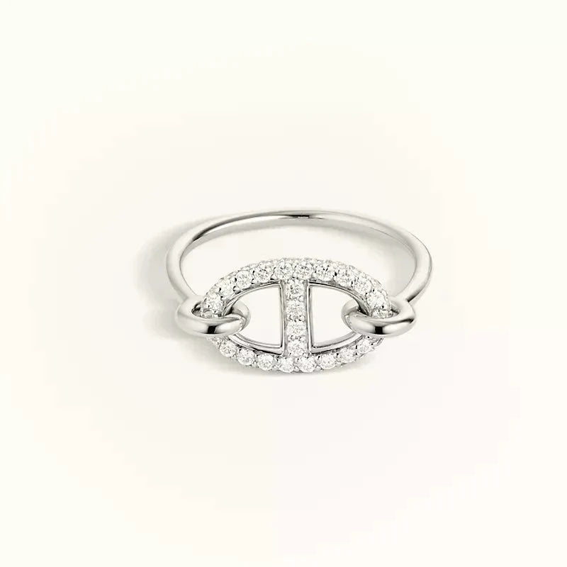 [Glitter Jewelry]RONDE SMALL SILVER DIAMOND RING