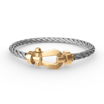 [Glitter Jewelry]FORCE LARGE HORSESHOE NO DIAMOND BRACELET GOLD