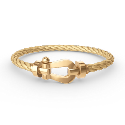 [Glitter Jewelry]FORCE LARGE HORSESHOE NO DIAMOND BRACELET GOLD