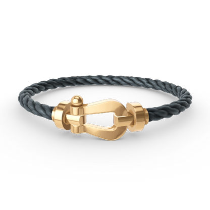 [Glitter Jewelry]FORCE LARGE HORSESHOE NO DIAMOND BRACELET GOLD