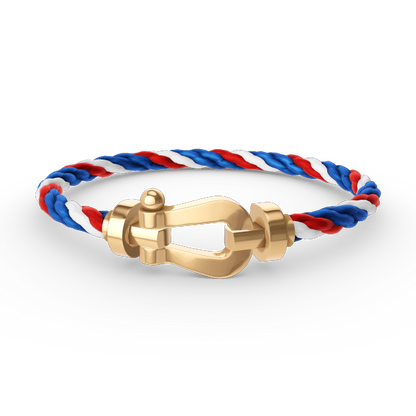 [Glitter Jewelry]FORCE LARGE HORSESHOE NO DIAMOND BRACELET GOLD