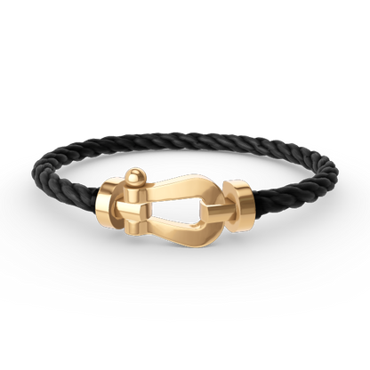 [Glitter Jewelry]FORCE LARGE HORSESHOE NO DIAMOND BRACELET GOLD