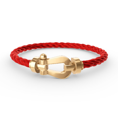 [Glitter Jewelry]FORCE LARGE HORSESHOE NO DIAMOND BRACELET GOLD