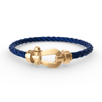[Glitter Jewelry]FORCE LARGE HORSESHOE NO DIAMOND BRACELET GOLD