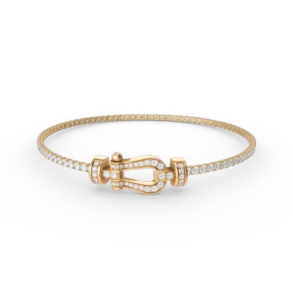 [Glitter Jewelry]FORCE  HORSESHOE  DIAMOND TENNIS BRACELET