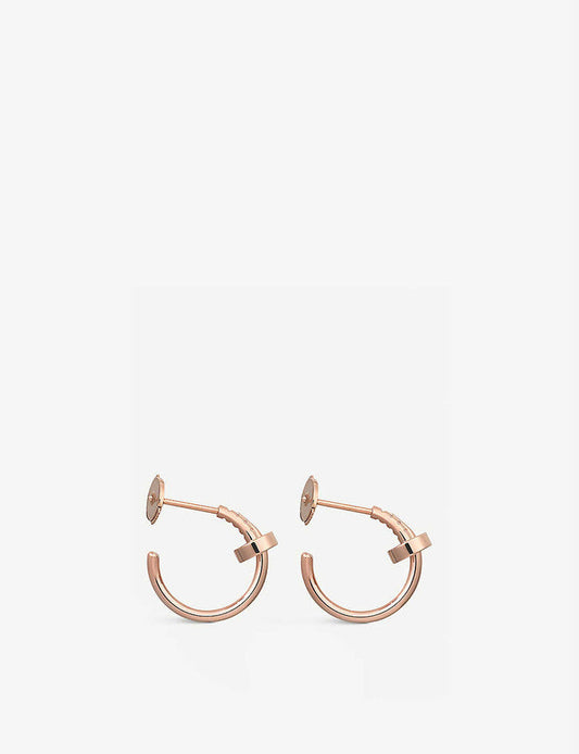 [Glitter Jewelry]JUSTE EARRINGS PINK GOLD