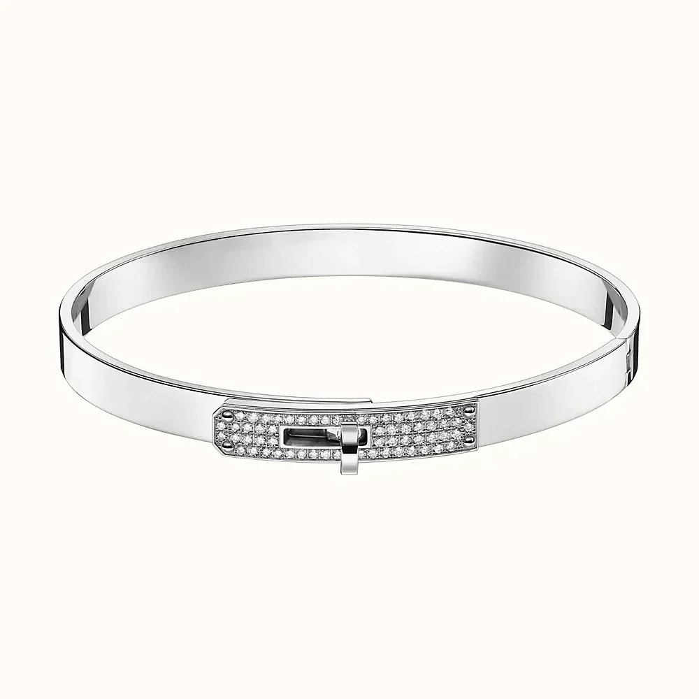 [Glitter Jewelry]KELLY SILVER DIAMOND BRACELET