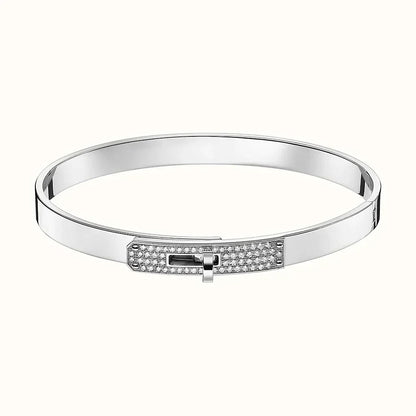 [Glitter Jewelry]KELLY SILVER DIAMOND BRACELET
