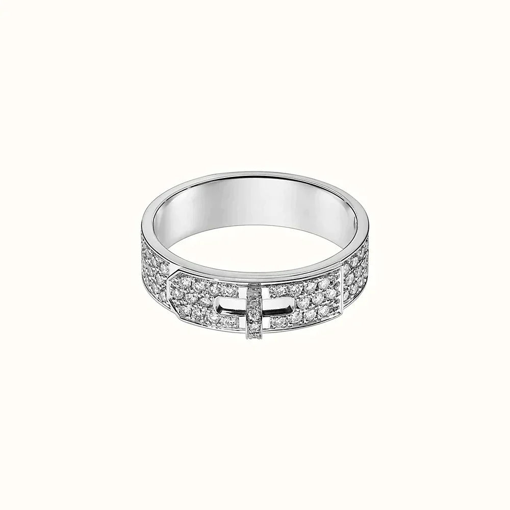 [Glitter Jewelry]KELLY SILVER DIAMOND RING