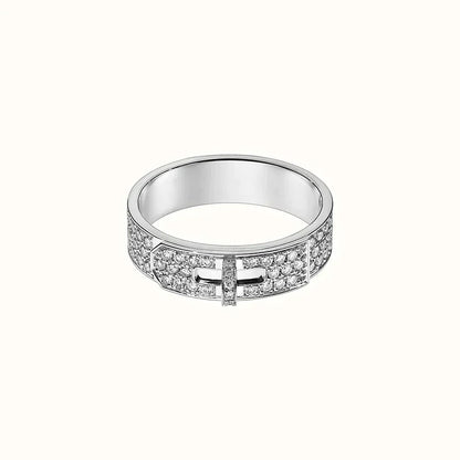 [Glitter Jewelry]KELLY SILVER DIAMOND RING