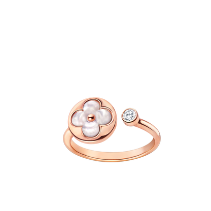 [Glitter Jewelry]SUN 1 DIAMOND PINK MOP RING
