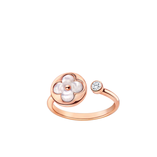 [Glitter Jewelry]SUN 1 DIAMOND PINK MOP RING