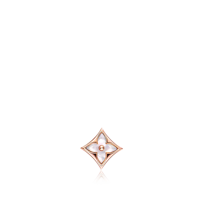 [Glitter Jewelry]STAR MOP PINK GOLD EARRINGS