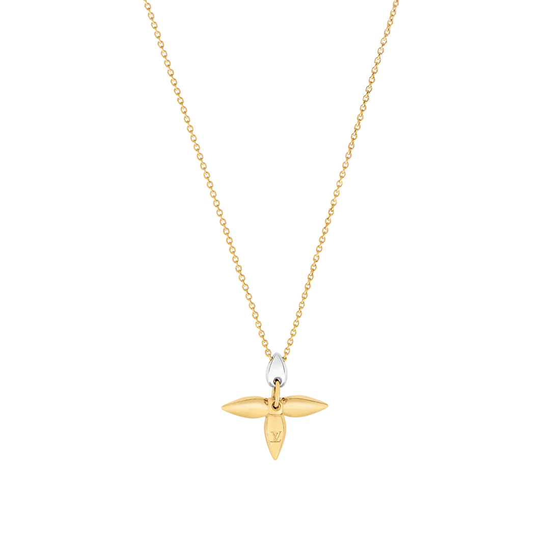 [Glitter Jewelry]LOUISETTE PEDANT GOLD NECKLACE